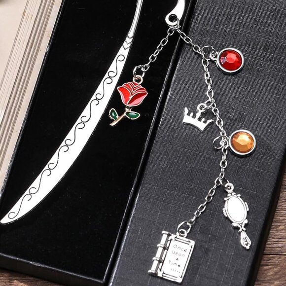 Fairy Tale Charm Metal Bookmark with Gift Box - Picture 2 of 6